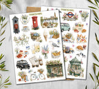 London. England Travel Stickers. Europe Decal 00358