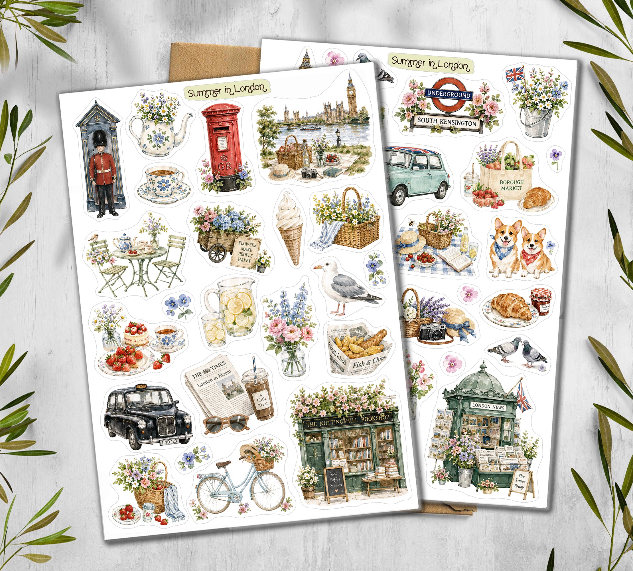 London. England Travel Stickers. Europe Decal 00358