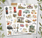 London. England Travel Stickers. Europe Decal 00358