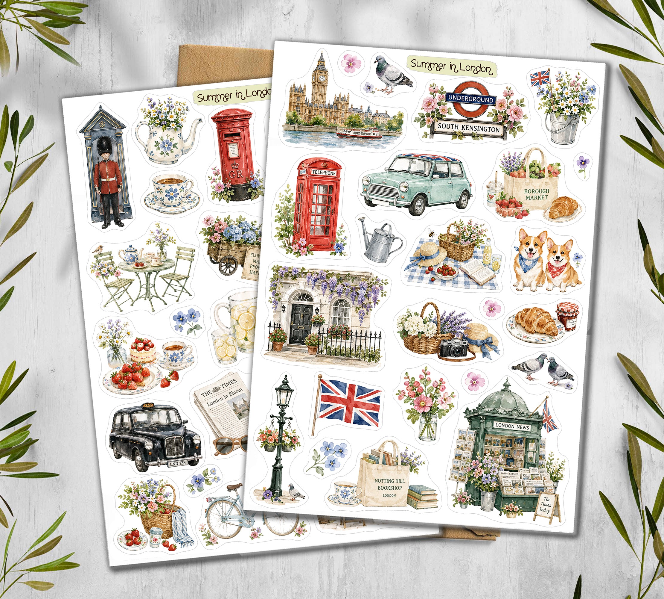 London. England Travel Stickers. Europe Decal 00358