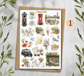 London. England Travel Stickers. Europe Decal 00358