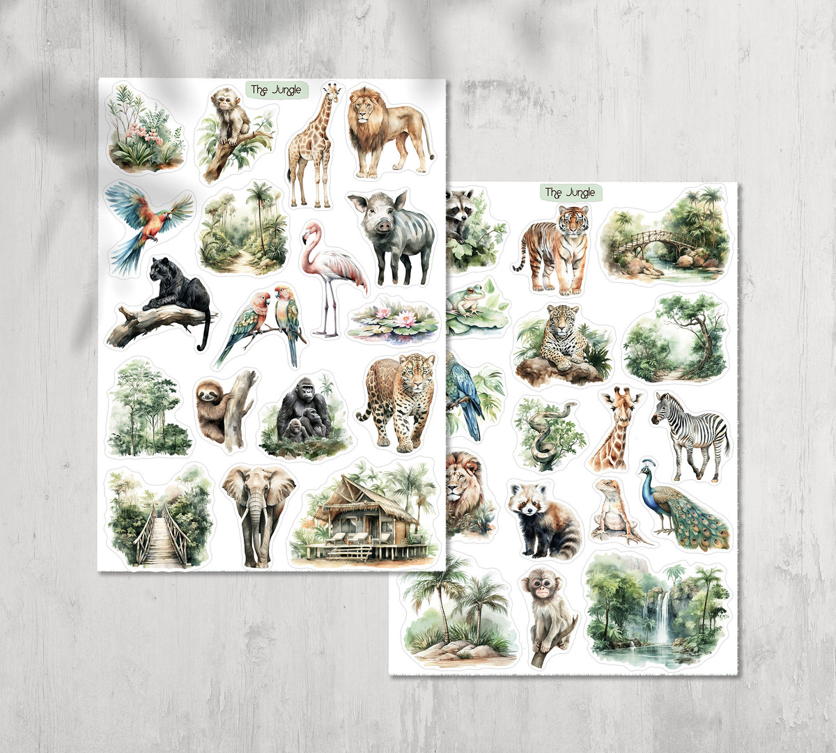 The Jungle Stickers 00360