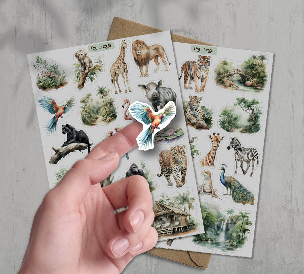 The Jungle Stickers 00360