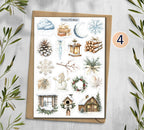 Frozen Woodland Stickers (000376)