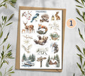 Frozen Woodland Stickers (000376)