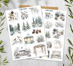 Winter Garden Stickers (00383)