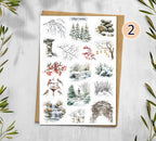 Winter Garden Stickers (00383)