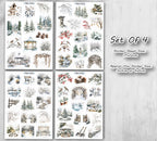 Winter Garden Stickers (00383)