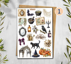 Witchcraft Stickers (00384)