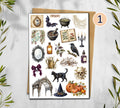 Witchcraft Stickers (00384)