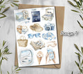 Summer Travel Stickers. Summer Planner Stickers| Scrapbooking