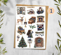 Country Winter Stickers (000387)