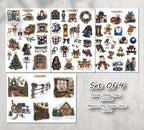Country Winter Stickers (000387)