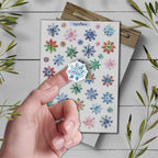 Snowflake Sticker Sheet