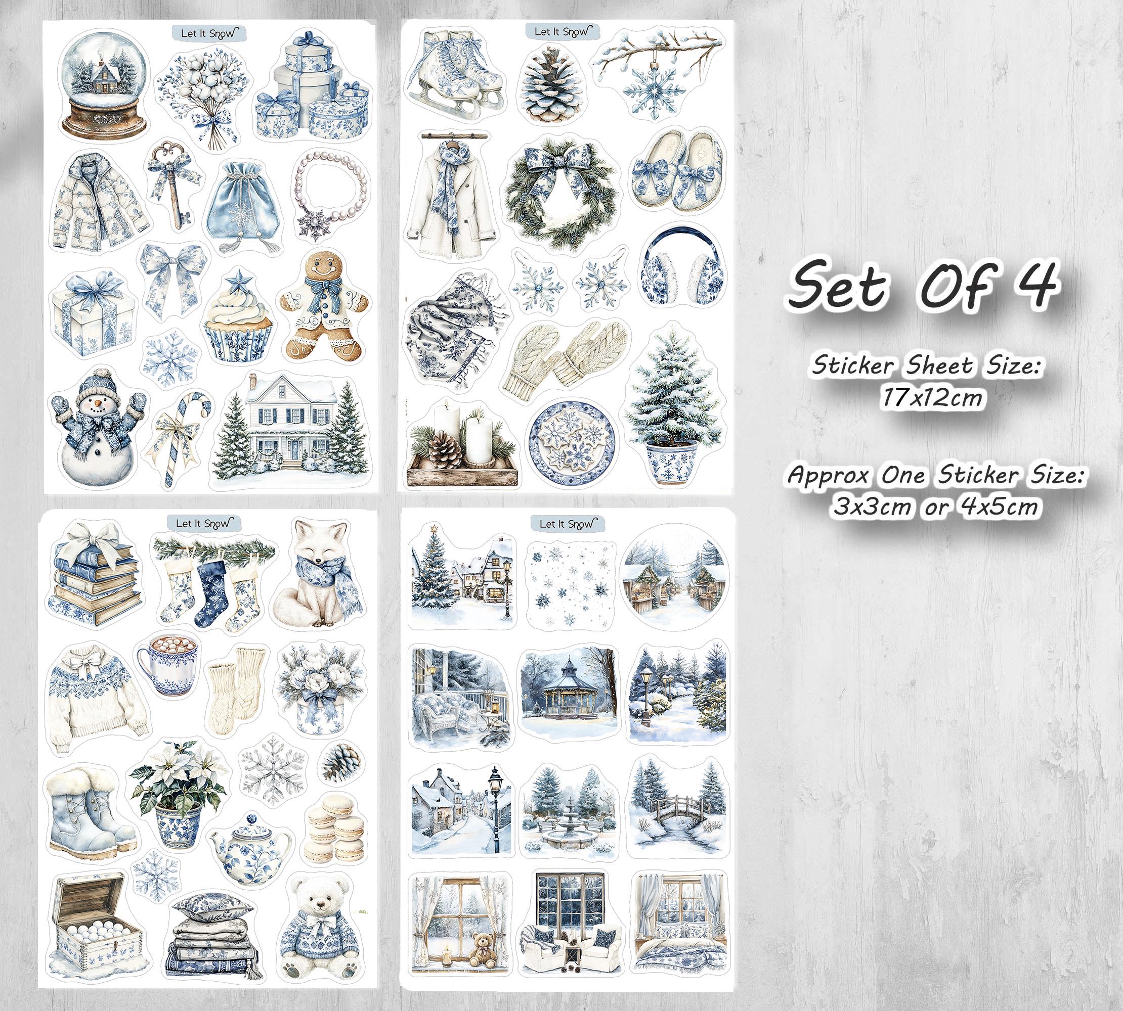 Let it Snow Stickers