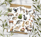 Forest Animals Stickers