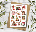Traditional Christmas Stickers