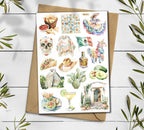 Mexico Travel Sticker Sheet: Scrapbook Planner Stickers