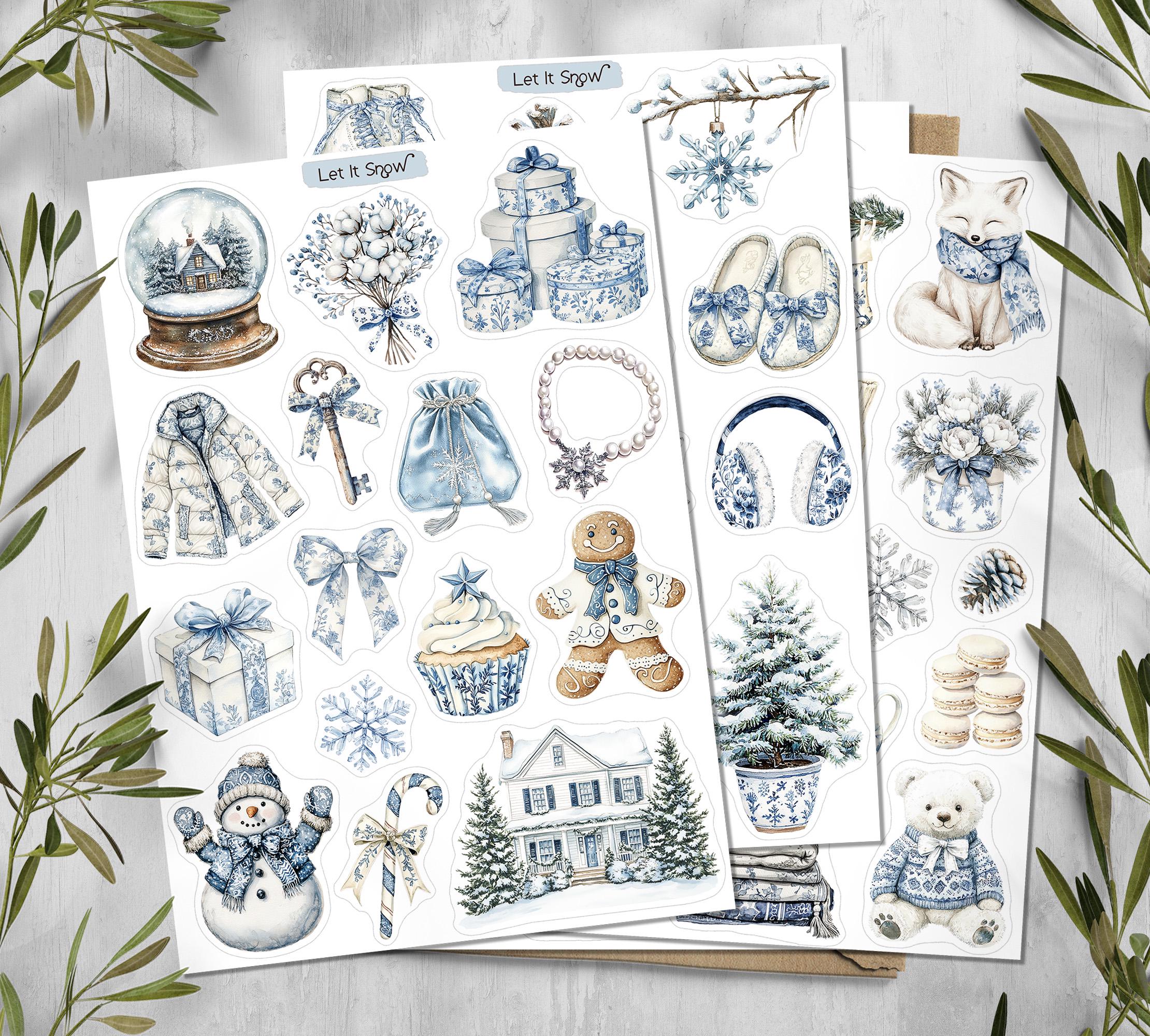 Let it Snow Stickers