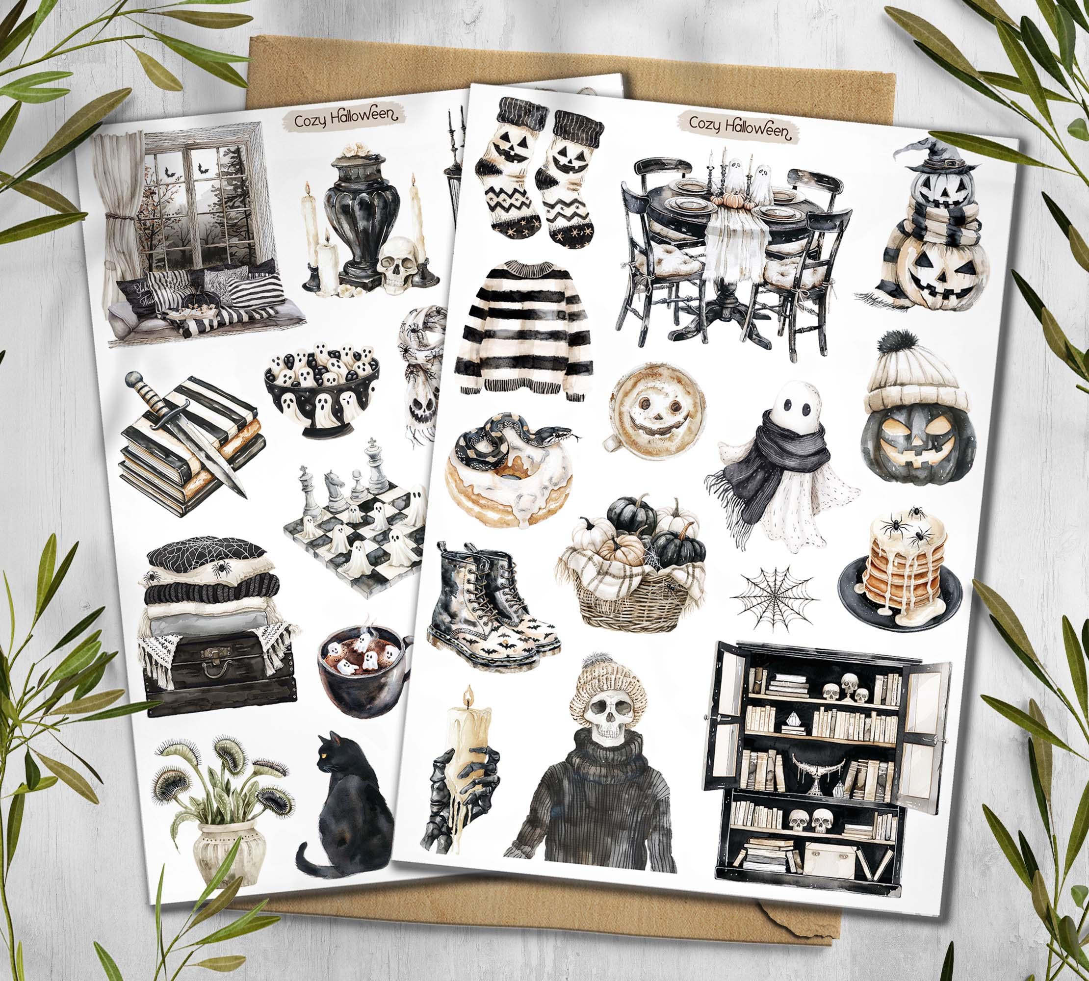 Spooky Halloween Stickers