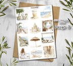 Ocean Breeze Stickers: Seaside Scrapbook, Journaling