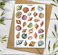 Seashell Sticker Sheet