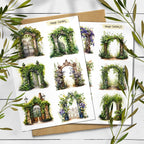 Floral Garden Sticker Sheet