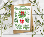 Mistletoe Christmas Stickers