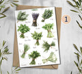 Herbs Cottagecore Stickers