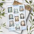 Winter Windows Stickers