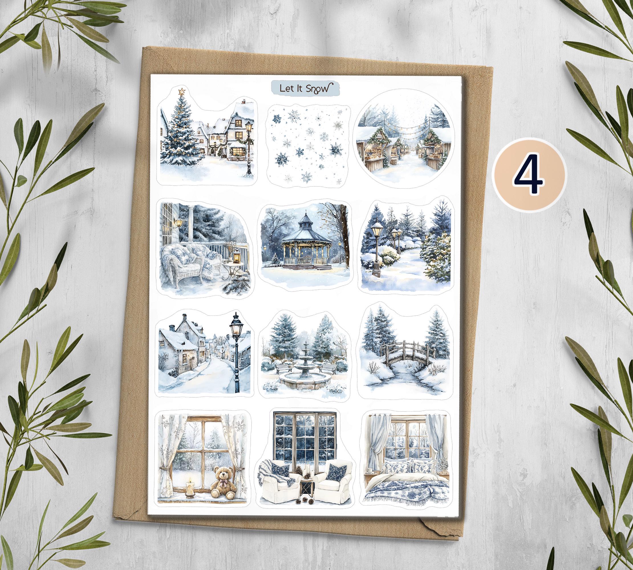 Let it Snow Stickers