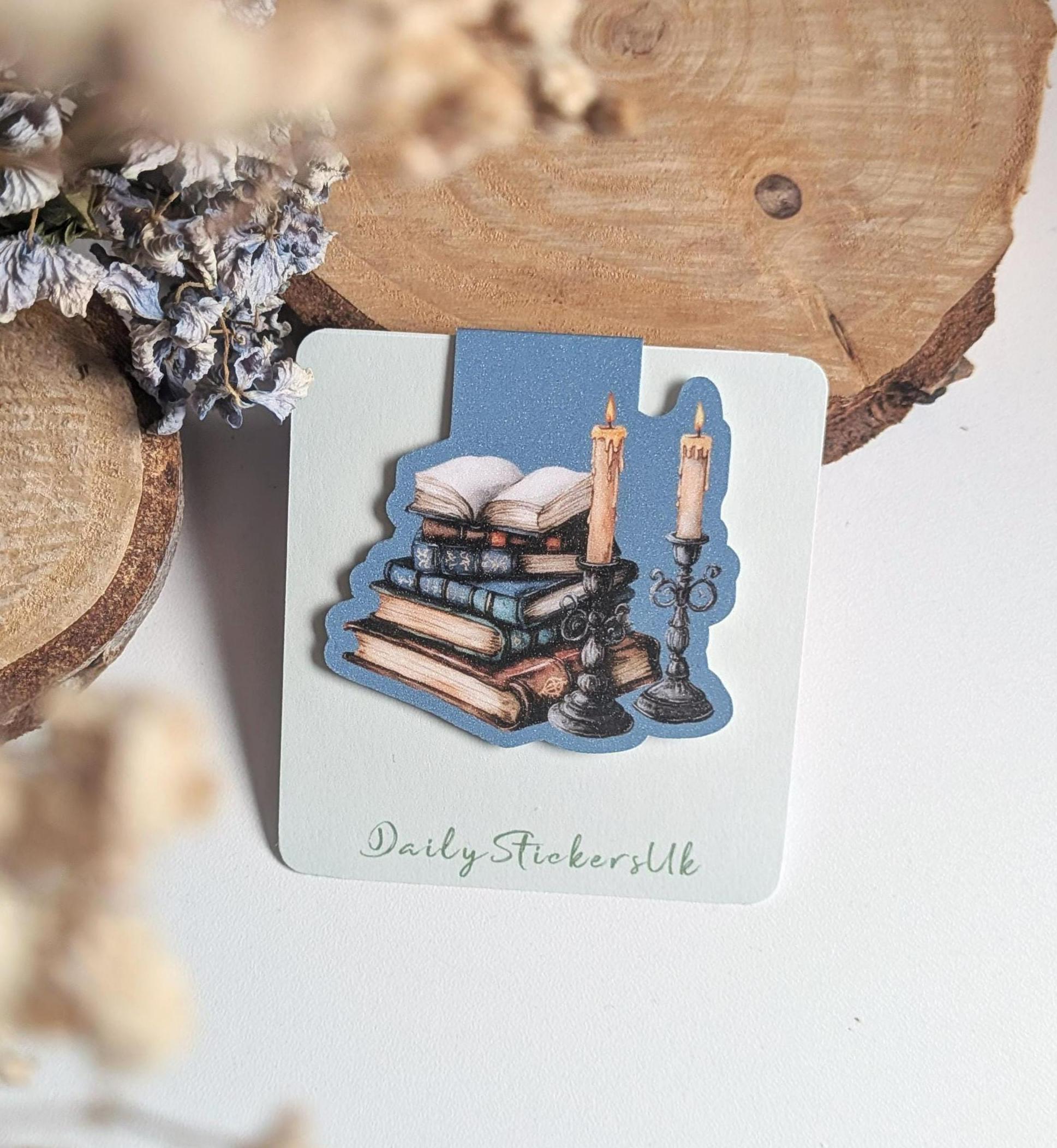 Magic Books Magnetic Bookmark. Bookish Gifts. Page Marker