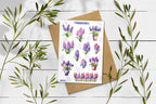 Hyacinth Flower Stickers: Spring Blossom Planner Stickers