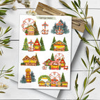 Christmas Market Stickers