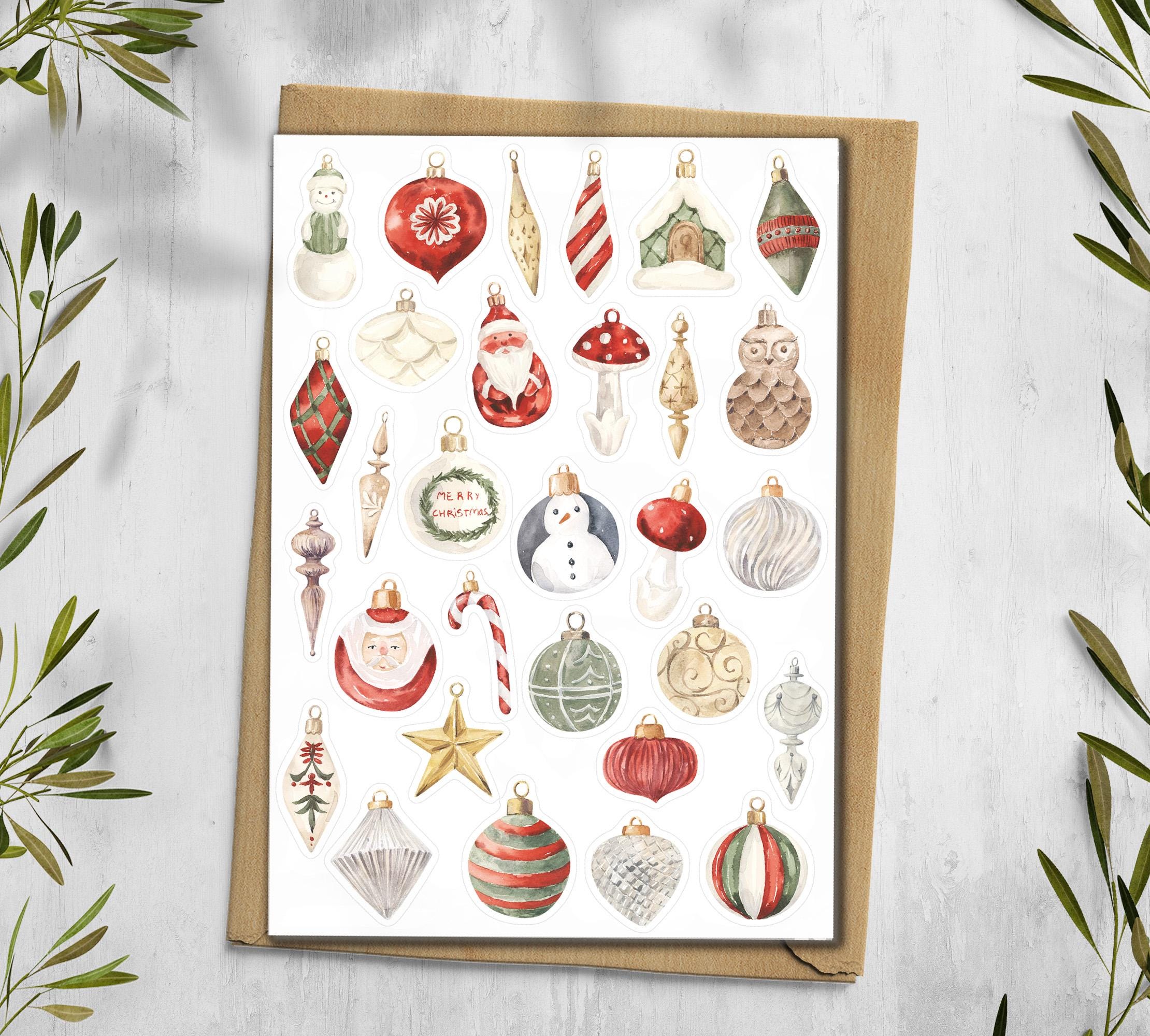 Christmas decorations Stickers