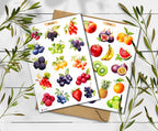 Fruit & Berry Stickers Planner Scrapbooking