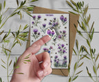 Thistle Stickers. Milk Thistle Flowers Sticker. Wildflowers Sticker Sheet. Scotland stickers. Transparent Milk Thistle Stickers