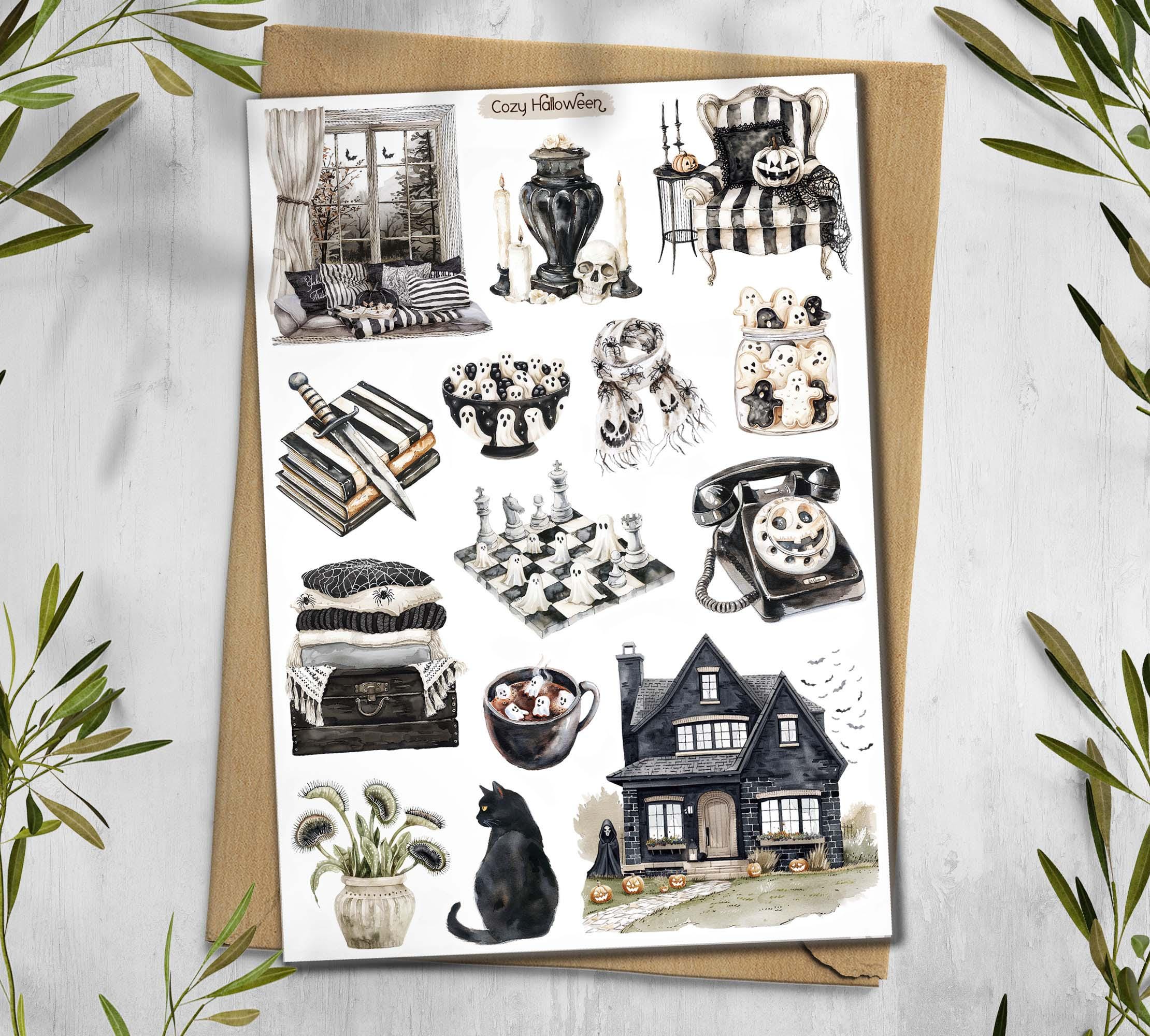 Spooky Halloween Stickers