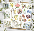 Greece Travel Sticker Sheet: Mediterranean Lemon Stickers