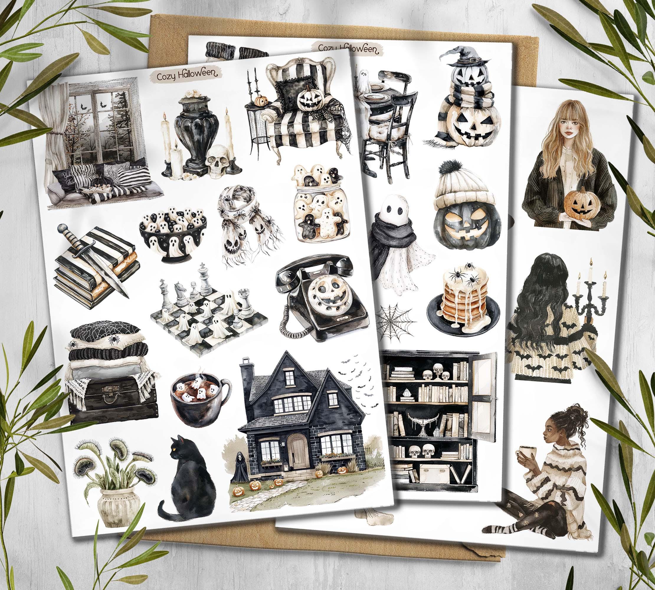 Spooky Halloween Stickers