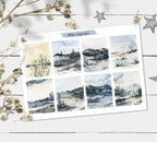 Winter Landscape Stickers