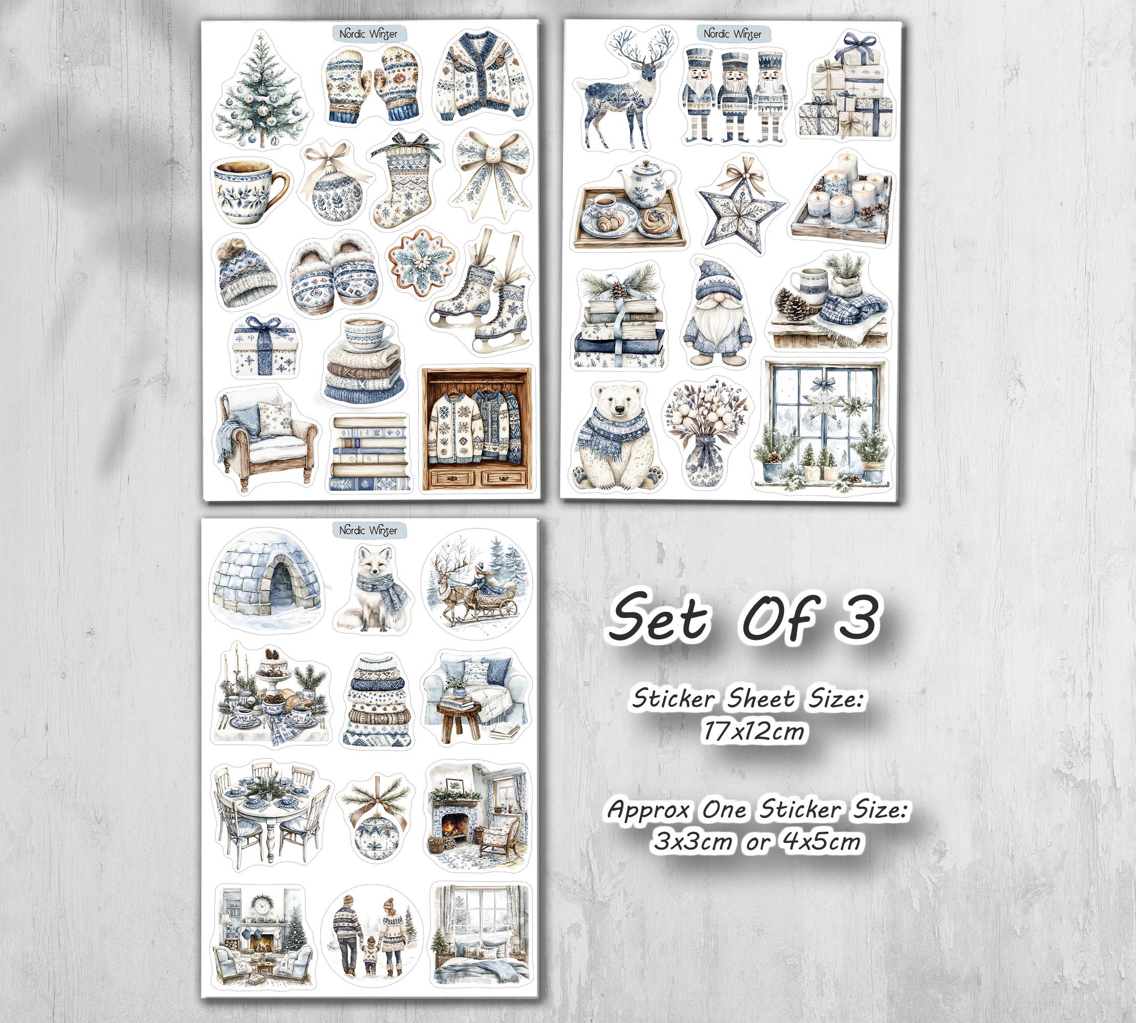 Nordic Winter Stickers