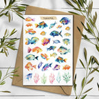 Tropical Fish Stickers