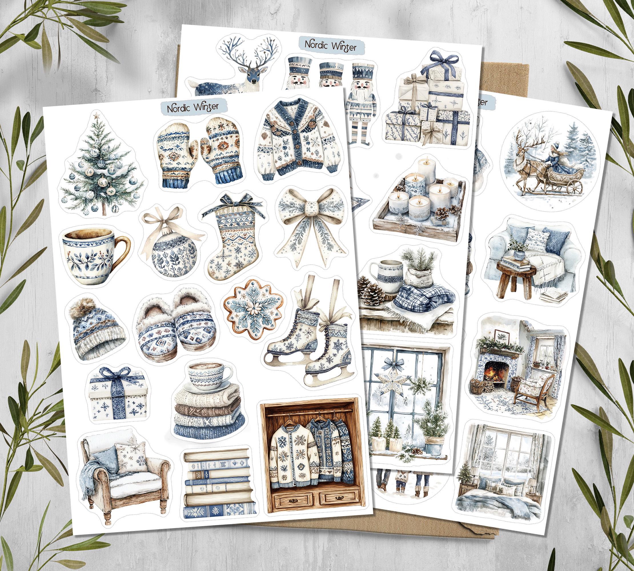Nordic Winter Stickers