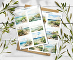 Seaview Landscape Stickers