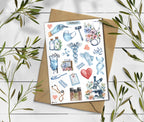 Healthcare Sticker Sheet: Nurse, Medical, Planner, Scrapbook
