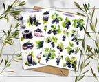 Blackcurrant Stickers