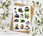 Blackcurrant Stickers