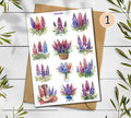 Bluebonnet flower Stickers