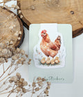 Chicken Magnetic Bookmark. Cute Page Marker. Reading Accessories